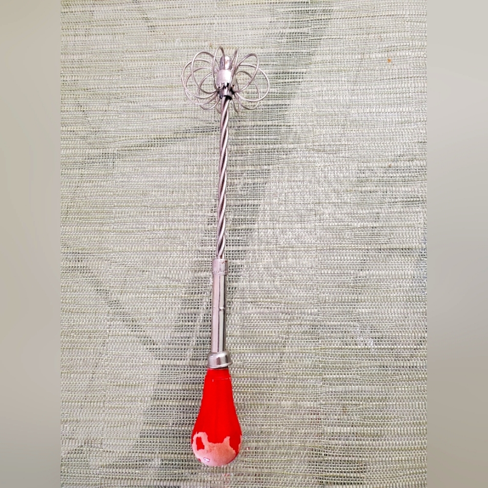 Vintage Hand Screw Driven Mixer & Wisk